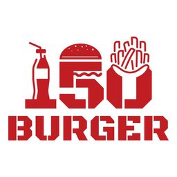 150 Burger logo