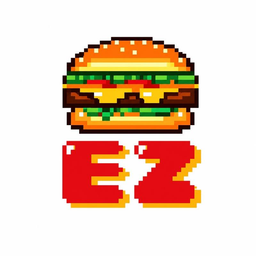 EZ BURGER logo