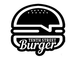 Tenth street burger logo