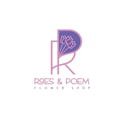 Rose & poem logo