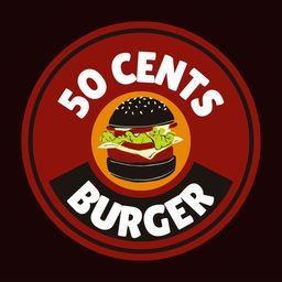 50 Cents Burger logo