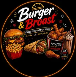 Burger and Broast logo