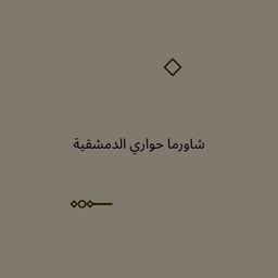 شاورما حواري الدمشقية logo