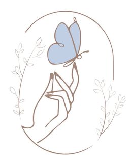 الفراشة الزرقاء logo