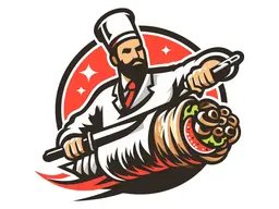 شاورما لذة وطعم  logo