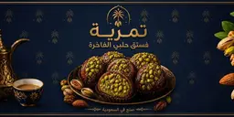 تمرية فستق حلبي الفاخرة logo