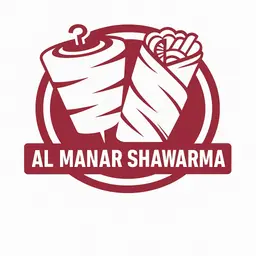 شاورما وبرجر المنار  logo