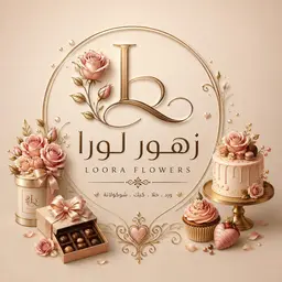 زهور لورا logo