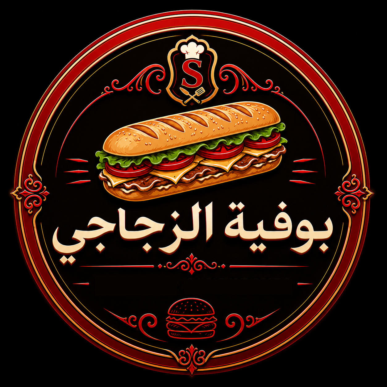 صورة بوفية الزجاجي