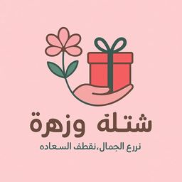 شتلة وزهرة logo
