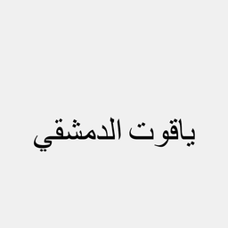ياقوت الدمشقي logo