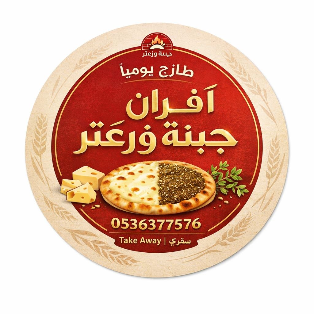 صورة أفران جبنة وزعتر