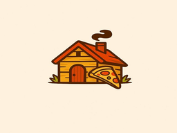 كوخ البيتزا  logo