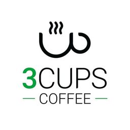 3 أكواب قهوة logo