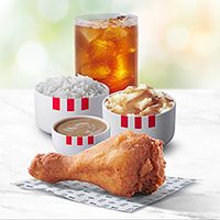 1-PC Chicken Meal With Mashed Potato