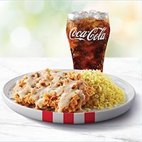 Ala King Zinger Steak Meal