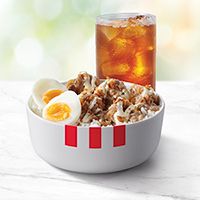 Sisig Rice Bowl Meal