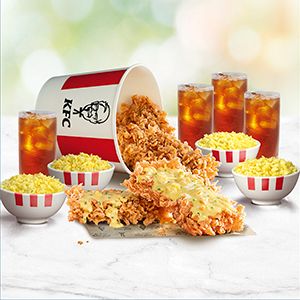 Chili Cheeze Zinger Steak Bucket Meal