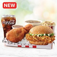 Zinger Sandwich Fully Loaded Meal