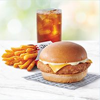 Chicken Cheeseburger Combo
