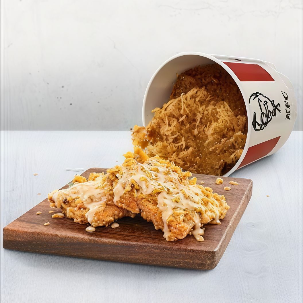 Ala King Zinger Steak Bucket
