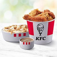 Bucket of 6 with Fixin Super Platter