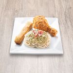 Creamy Carbonara Chicken Combo, No Drink