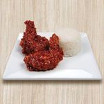 2 pcs. Winner Wings Spicy Korean Value Meal, No Drink