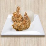2 pcs. Winner Wings Garlic Parmesan Value Meal, No Drink
