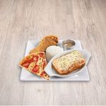 Pizza Combo Meal B (Tuna Lasagna), No Drink