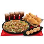 4pc Chicken & Pancit Platter for 4