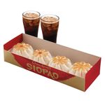 4-pc. Pre-Assorted Fried Siopao Box with Drinks