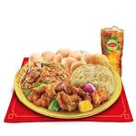Sweet & Sour Pork Lauriat with Drink