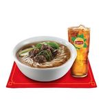 Beef Mami with Drink