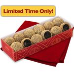 NEW! 12-pc. Chocolate Buchi Platter