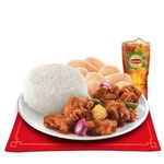 Sweet & Sour Pork with Drink