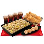 4pc Chicken & Chao Fan Platter for 4