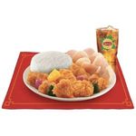 Sweet & Sour Chicken with Drink