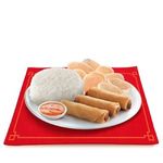 Lumpiang Shanghai Rice Meal