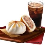 2-pc. Fried Bola-Bola Siopao with Drink