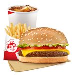 Champ Jr. w/ Fries & Drink