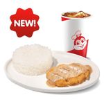 Pepper Cream Chicken Fillet w/ Drink