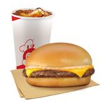 Cheesy Yumburger w/  Drink