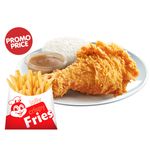 1 - pc. Chickenjoy w/ Fries Solo