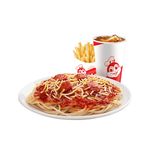 Jolly Spaghetti w/ Fries & Drink