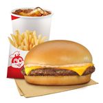 Cheesy Yumburger w/ Fries & Drink