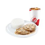 2 – pc. Burger Steak w/ Drink