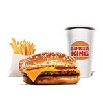 Flame-Grilled Cheeseburger Meal