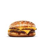 Flame-Grilled Double Cheeseburger