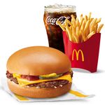 Cheeseburger w/ Fries Medium Meal